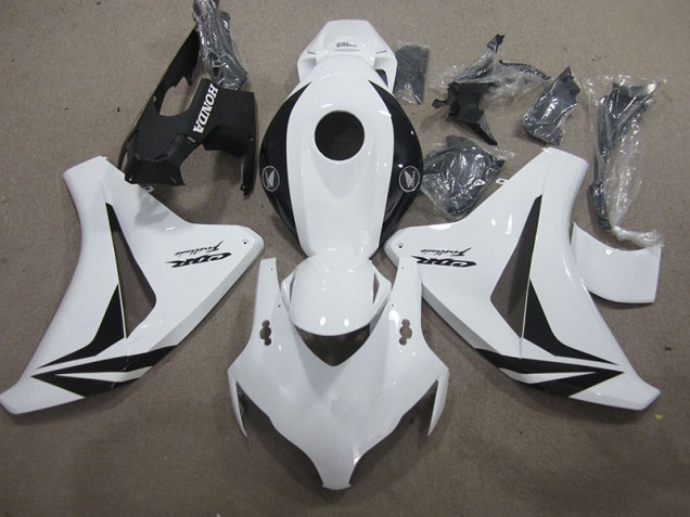 Honda CBR 1000 RR 08-11 Motorrad Verkleidungen - Weiß Schwarz Fireblade Honda CBR 1000 RR 08-11 Motorrad Verkleidungen - Weiß Schwarz Fireblade