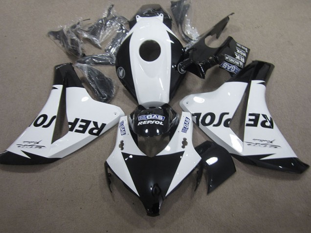 Honda CBR 1000 RR 08-11 Motorrad Verkleidungen - Weiß Schwarz Repsol Honda CBR 1000 RR 08-11 Motorrad Verkleidungen - Weiß Schwarz Repsol