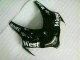 Honda CBR 1000 RR 08-11 Motorrad Verkleidungen - Weiß Schwarz West Honda CBR 1000 RR 08-11 Motorrad Verkleidungen - Weiß Schwarz West