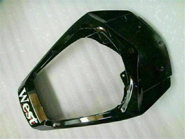 Honda CBR 1000 RR 08-11 Motorrad Verkleidungen - Weiß Schwarz West Honda CBR 1000 RR 08-11 Motorrad Verkleidungen - Weiß Schwarz West