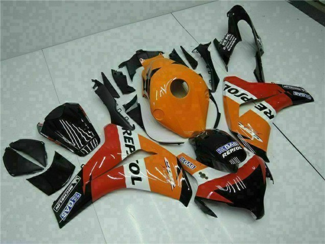 Honda CBR 1000 RR 08-11 Motorrad VollVerkleidungen & Plastik - Orange Repsol Honda CBR 1000 RR 08-11 Motorrad VollVerkleidungen & Plastik - Orange Repsol