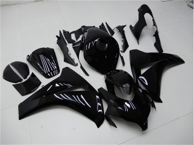 Honda CBR 1000 RR 08-11 Motorrad Vollverkleidung - Glänzend Schwarz Honda CBR 1000 RR 08-11 Motorrad Vollverkleidung - Glänzend Schwarz