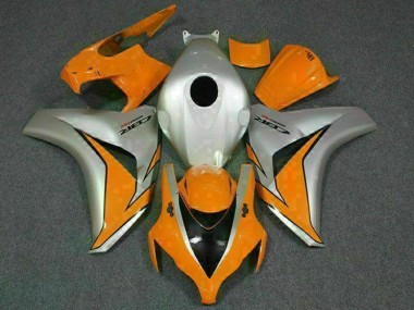 Honda CBR 1000 RR 08-11 Motorrad Vollverkleidung - Orange Silber