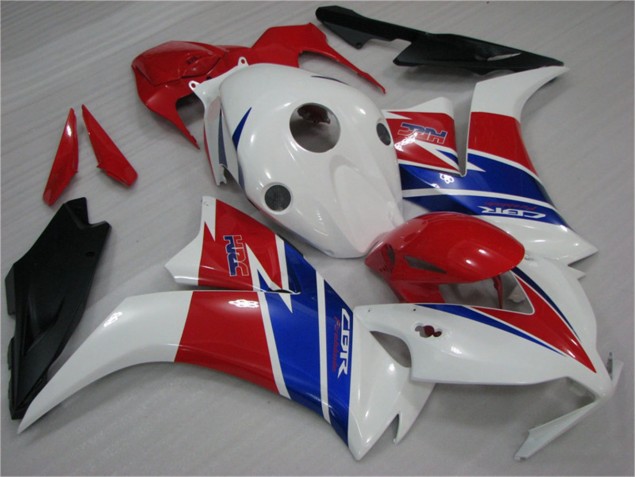 Honda CBR 1000 RR 12-16 Motorrad Verkleidung - Weiß Blau Rot Honda CBR 1000 RR 12-16 Motorrad Verkleidung - Weiß Blau Rot