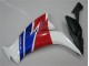Honda CBR 1000 RR 12-16 Motorrad Verkleidung - Weiß Blau Rot Honda CBR 1000 RR 12-16 Motorrad Verkleidung - Weiß Blau Rot
