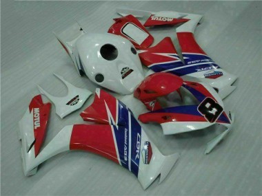 Honda CBR 1000 RR 12-16 Motorrad Verkleidungen - Rot Blau Weiß