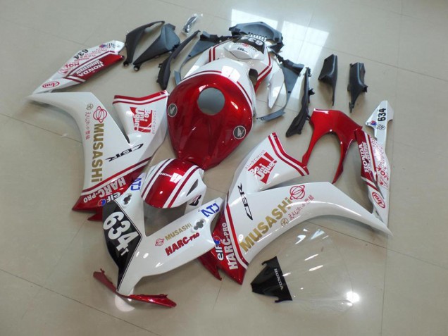 Honda CBR 1000 RR 12-16 Motorrad Verkleidungen - Rot Musashi Honda CBR 1000 RR 12-16 Motorrad Verkleidungen - Rot Musashi