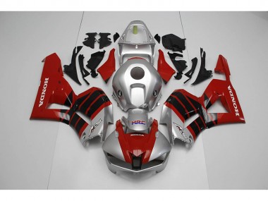Honda CBR 1000 RR 12-16 Motorrad Verkleidungen - Rot Silber HRC
