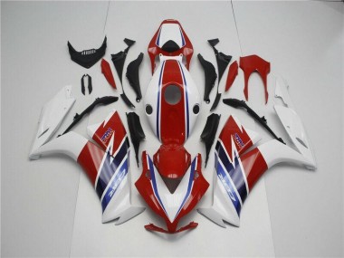 Honda CBR 1000 RR 12-16 Motorrad Verkleidungen - Rot Weiß Blau
