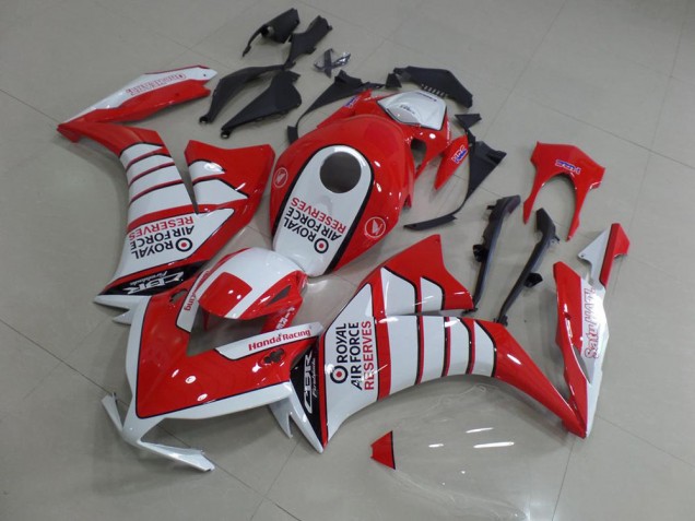 Honda CBR 1000 RR 12-16 Motorrad Verkleidungen - Rot mit Weiß Wing Honda CBR 1000 RR 12-16 Motorrad Verkleidungen - Rot mit Weiß Wing