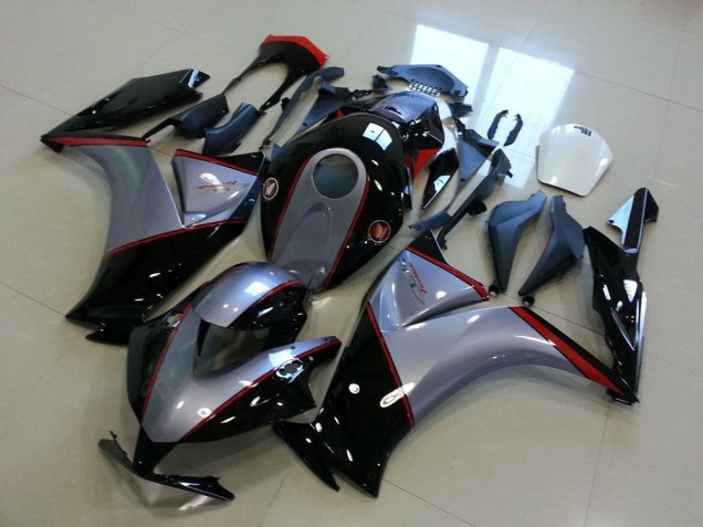 Honda CBR 1000 RR 12-16 Motorrad Verkleidungen - Schwarz Grau Honda CBR 1000 RR 12-16 Motorrad Verkleidungen - Schwarz Grau