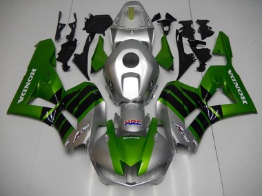 Honda CBR 1000 RR 12-16 Motorrad Verkleidungen - Schwarz Grün Silber HRC