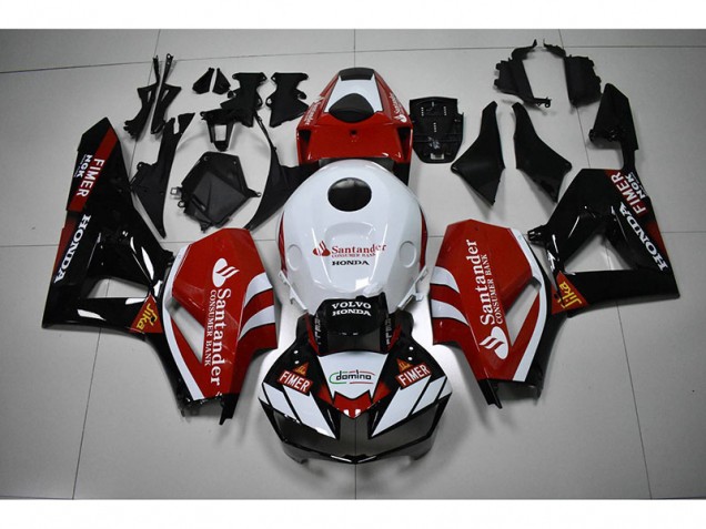 Honda CBR 1000 RR 12-16 Motorrad Verkleidungen - Schwarz Weiß Rot SantUnder Honda CBR 1000 RR 12-16 Motorrad Verkleidungen - Schwarz Weiß Rot SantUnder