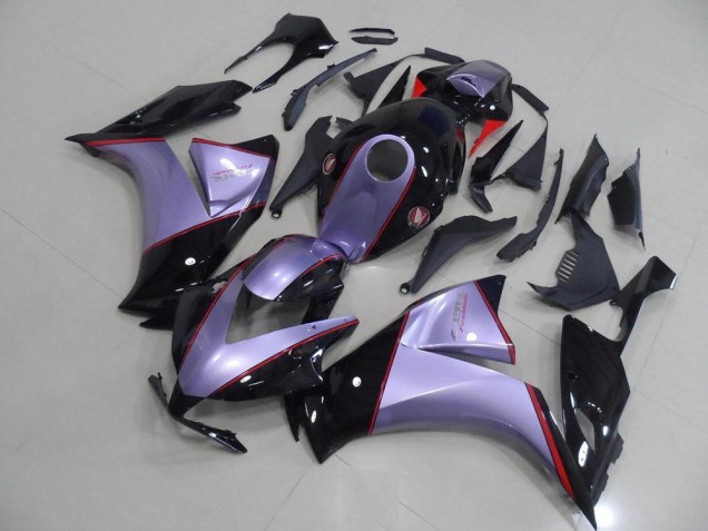 Honda CBR 1000 RR 12-16 Motorrad Verkleidungen - Silber Grau mit Glänzend Schwarz Honda CBR 1000 RR 12-16 Motorrad Verkleidungen - Silber Grau mit Glänzend Schwarz