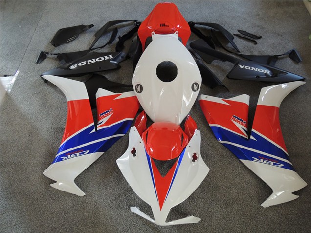 Honda CBR 1000 RR 12-16 Motorrad Verkleidungen - Weiß Rot Blau Fireblade Honda CBR 1000 RR 12-16 Motorrad Verkleidungen - Weiß Rot Blau Fireblade