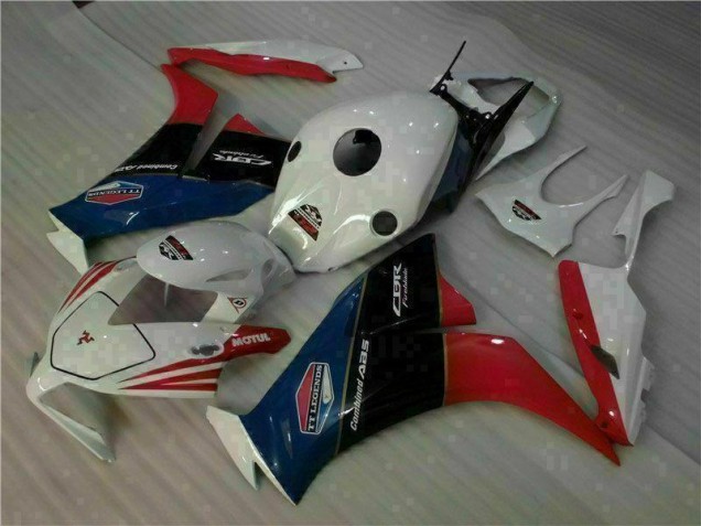 Honda CBR 1000 RR 12-16 Motorrad Verkleidungen - Weiß Rot Honda CBR 1000 RR 12-16 Motorrad Verkleidungen - Weiß Rot