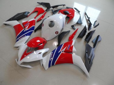 Honda CBR 1000 RR 12-16 Motorrad Verkleidungen - Weiß Rot Matt Schwarz TT Legend