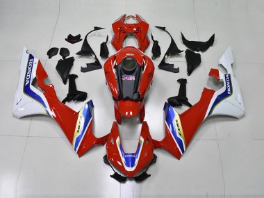 Honda CBR 1000 RR 17-23 Motorrad Verkleidungen - Rot Schwarz HRC