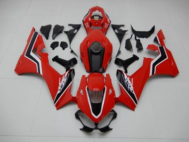 Honda CBR 1000 RR 17-23 Motorrad Verkleidungen - Rot Schwarz Weiß