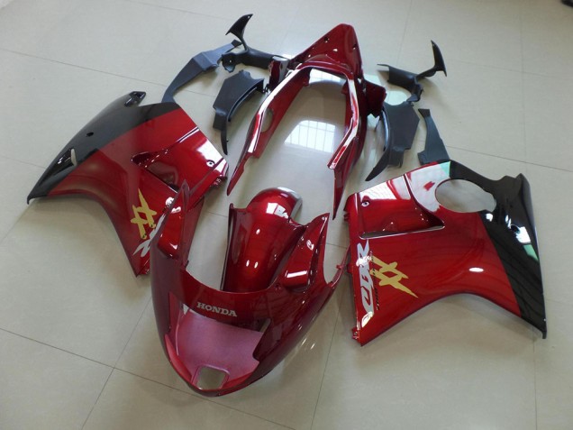 Honda CBR 1100 XX 96-07 Motorrad Verkleidungen - Candy Rot Schwarz OEM Stil Honda CBR 1100 XX 96-07 Motorrad Verkleidungen - Candy Rot Schwarz OEM Stil