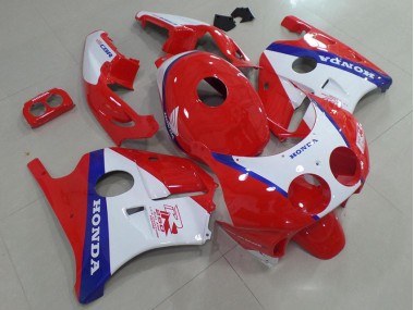 Honda CBR 250 RR MC22 91-98 Motorrad Verkleidungen - Blau Rot Weiß
