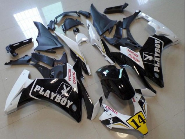 Honda CBR 500 RR 13-15 Motorrad Verkleidungen - Schwarz Playboy 14 Honda CBR 500 RR 13-15 Motorrad Verkleidungen - Schwarz Playboy 14