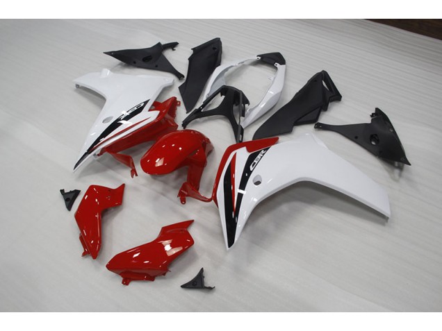 Honda CBR 600 F 11-13 Motorrad Verkleidungen - Rot Weiß Schwarz Honda CBR 600 F 11-13 Motorrad Verkleidungen - Rot Weiß Schwarz