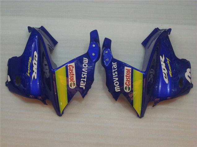 Honda CBR 600 F3 95-98 Motorrad Verkleidungen - Blaus Movistar Castrol Honda CBR 600 F3 95-98 Motorrad Verkleidungen - Blaus Movistar Castrol