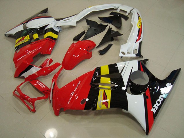 Honda CBR 600 F3 95-98 Motorrad Verkleidungen - Rot Schwarz Weiß Gelb Honda CBR 600 F3 95-98 Motorrad Verkleidungen - Rot Schwarz Weiß Gelb