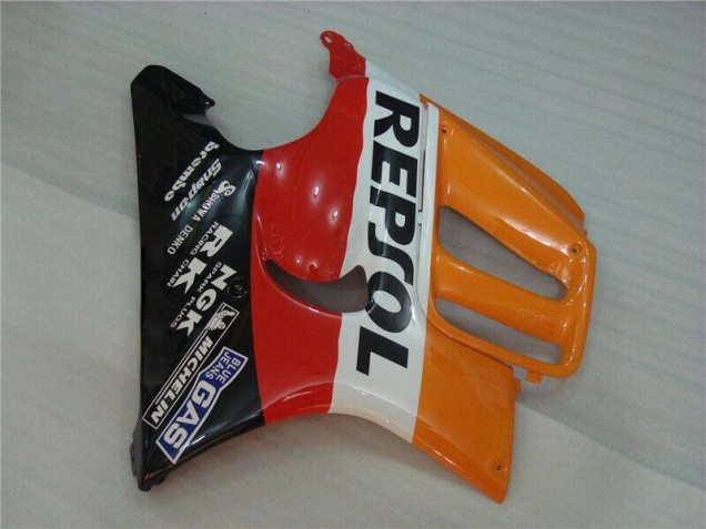 Honda CBR 600 F3 95-98 Motorrad Verkleidungen - Schwarz Orange Repsol Honda CBR 600 F3 95-98 Motorrad Verkleidungen - Schwarz Orange Repsol