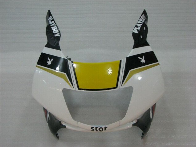 Honda CBR 600 F3 95-98 Motorrad Verkleidungen - Weiß Schwarz Playboy Honda CBR 600 F3 95-98 Motorrad Verkleidungen - Weiß Schwarz Playboy