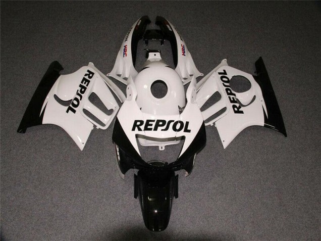 Honda CBR 600 F3 95-98 Motorrad Verkleidungen - Weiß Schwarz Repsol Honda CBR 600 F3 95-98 Motorrad Verkleidungen - Weiß Schwarz Repsol