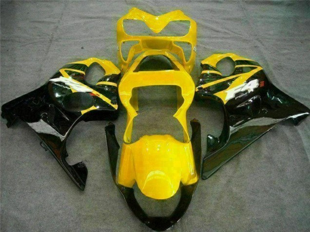Honda CBR 600 F4i 01-03 Motorrad Verkleidung - Gelb Schwarz Honda CBR 600 F4i 01-03 Motorrad Verkleidung - Gelb Schwarz