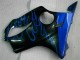 Honda CBR 600 F4i 01-03 Motorrad Verkleidungen - Blau Flammen Honda CBR 600 F4i 01-03 Motorrad Verkleidungen - Blau Flammen