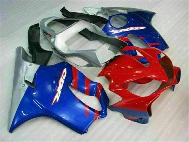 Honda CBR 600 F4i 01-03 Motorrad Verkleidungen - Blau Rot Honda CBR 600 F4i 01-03 Motorrad Verkleidungen - Blau Rot