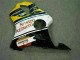 Honda CBR 600 F4i 01-03 Motorrad Verkleidungen - Gelb Weiß Honda CBR 600 F4i 01-03 Motorrad Verkleidungen - Gelb Weiß