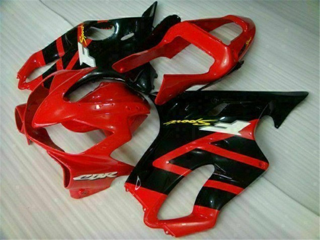 Honda CBR 600 F4i 01-03 Motorrad Verkleidungen Komplett Sets - Rot Schwarz Honda CBR 600 F4i 01-03 Motorrad Verkleidungen Komplett Sets - Rot Schwarz