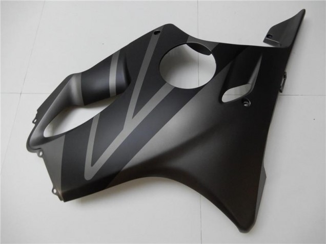 Honda CBR 600 F4i 01-03 Motorrad Verkleidungen - Matt Schwarz Grau Honda CBR 600 F4i 01-03 Motorrad Verkleidungen - Matt Schwarz Grau