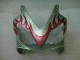 Honda CBR 600 F4i 01-03 Motorrad Verkleidungen - Rot Flamme Silber Honda CBR 600 F4i 01-03 Motorrad Verkleidungen - Rot Flamme Silber