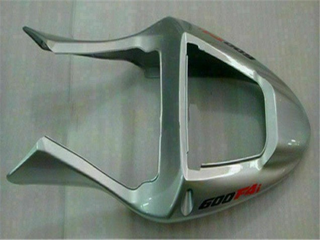 Honda CBR 600 F4i 01-03 Motorrad Verkleidungen - Rot Flamme Silber Honda CBR 600 F4i 01-03 Motorrad Verkleidungen - Rot Flamme Silber