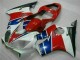 Honda CBR 600 F4i 01-03 Motorrad Verkleidungen - Rot Weiß Blau Honda CBR 600 F4i 01-03 Motorrad Verkleidungen - Rot Weiß Blau