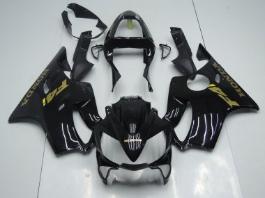 Honda CBR 600 F4i 01-03 Motorrad Verkleidungen - Schwarz Gold