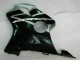 Honda CBR 600 F4i 01-03 Motorrad Verkleidungen - Schwarz Silber Honda CBR 600 F4i 01-03 Motorrad Verkleidungen - Schwarz Silber