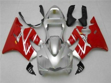 Honda CBR 600 F4i 01-03 Motorrad Verkleidungen - Silber Rot