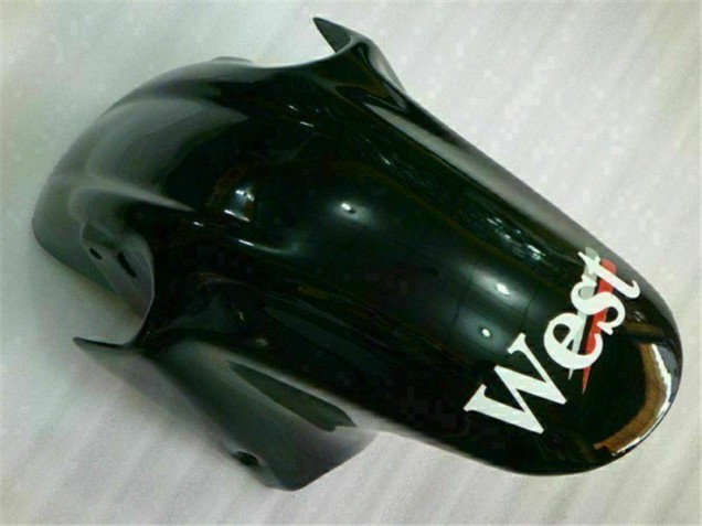 Honda CBR 600 F4i 01-03 Motorrad Verkleidungen - Weiß Schwarz West Honda CBR 600 F4i 01-03 Motorrad Verkleidungen - Weiß Schwarz West