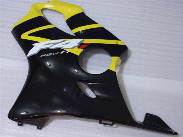 Honda CBR 600 F4i 01-03 Motorrad Vollverkleidung - Gelb Schwarz Honda CBR 600 F4i 01-03 Motorrad Vollverkleidung - Gelb Schwarz