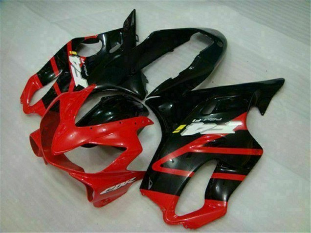 Honda CBR 600 F4i 04-07 Motorrad Verkleidung - Rot Schwarz Honda CBR 600 F4i 04-07 Motorrad Verkleidung - Rot Schwarz