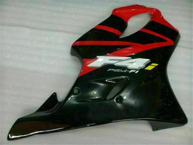 Honda CBR 600 F4i 04-07 Motorrad Verkleidung - Rot Schwarz Honda CBR 600 F4i 04-07 Motorrad Verkleidung - Rot Schwarz