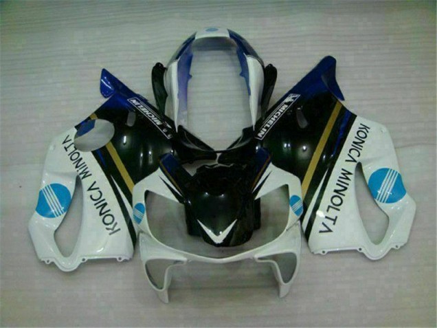 Honda CBR 600 F4i 04-07 Motorrad Verkleidung - Weiß Schwarz Honda CBR 600 F4i 04-07 Motorrad Verkleidung - Weiß Schwarz