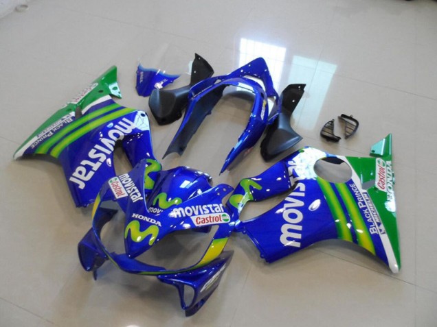 Honda CBR 600 F4i 04-07 Motorrad Verkleidungen - Blaus Movistar Castrol Honda CBR 600 F4i 04-07 Motorrad Verkleidungen - Blaus Movistar Castrol
